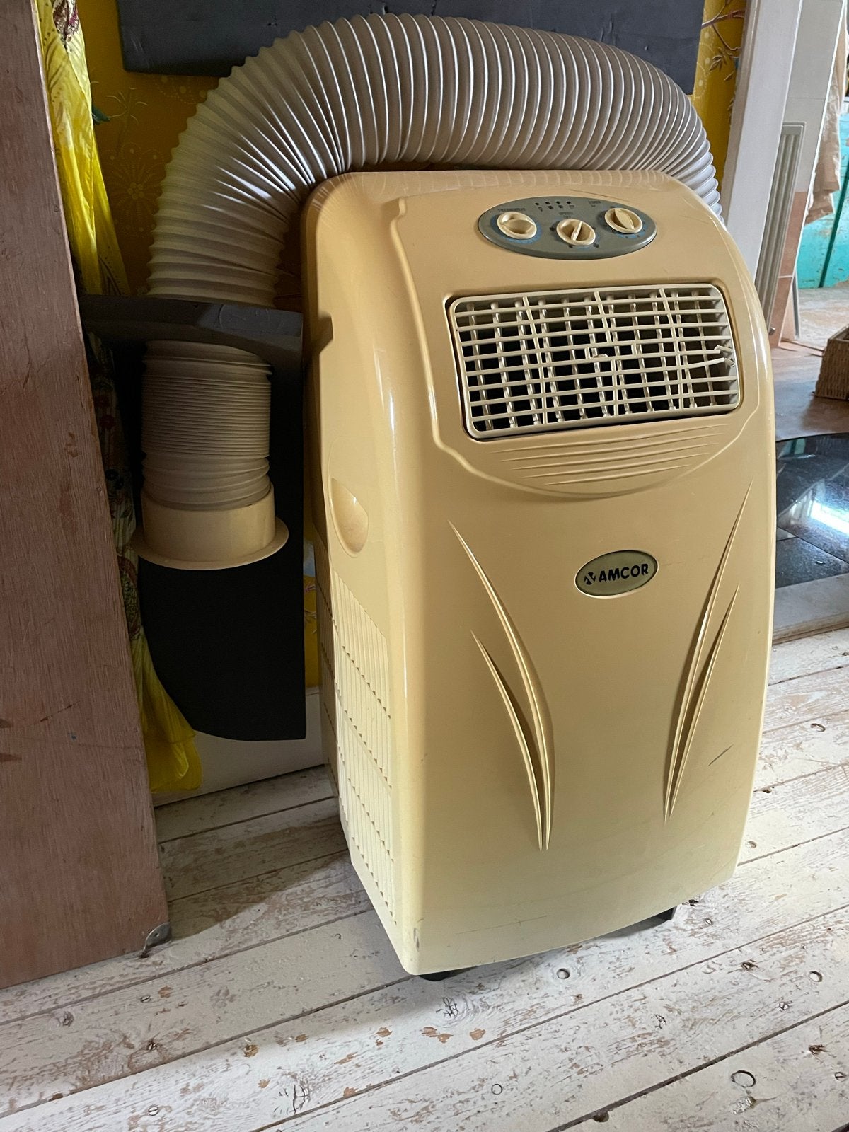 Amcor Mobiele Airco - Koelen en Ventileren, Witgoed en Apparatuur, Airco's, Gebruikt, Minder dan 60 m³, Timer, 3 snelheden of meer