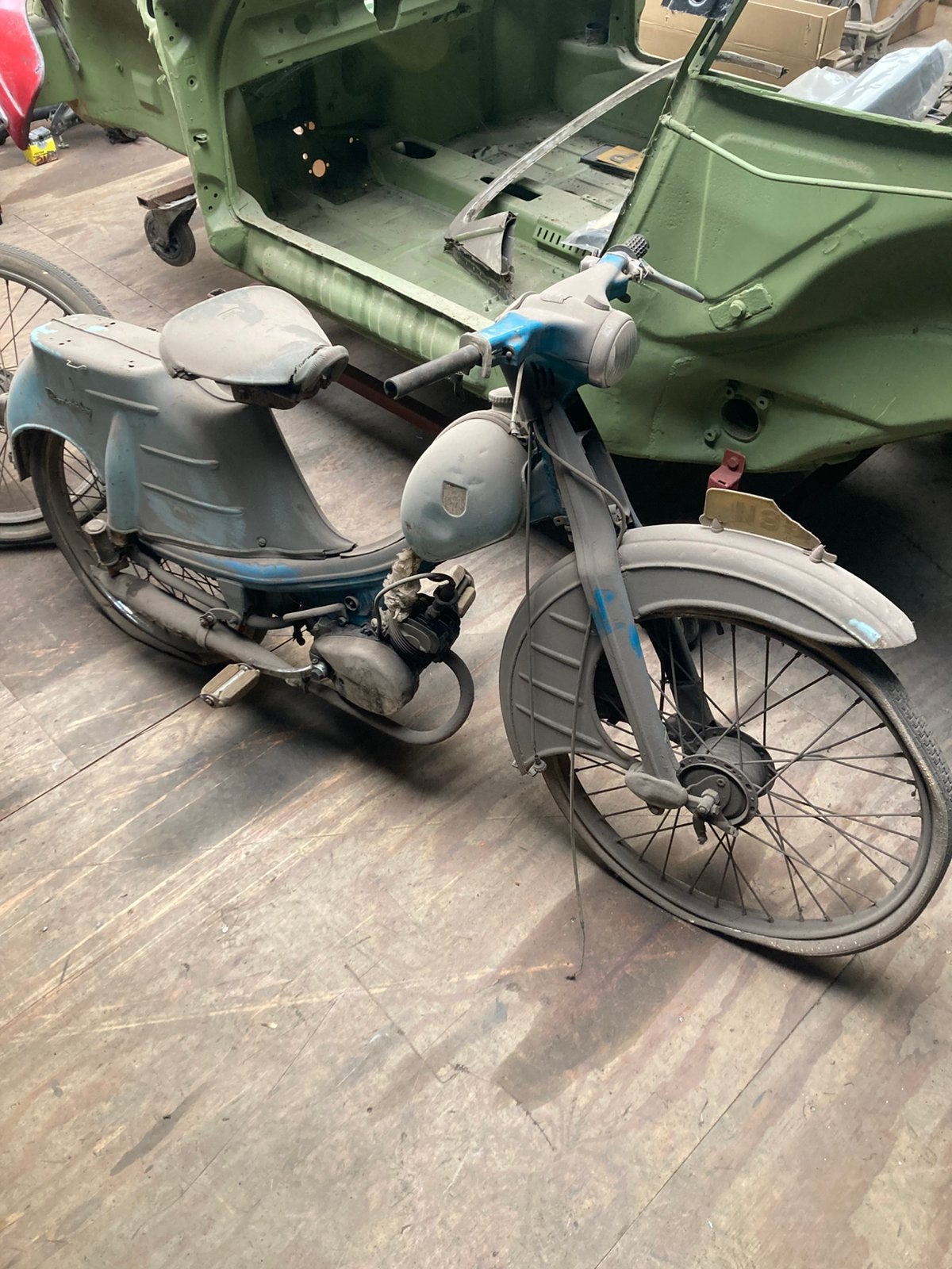 NSU Quickly 2x, Ophalen, Gebruikt, Frame, Overige merken