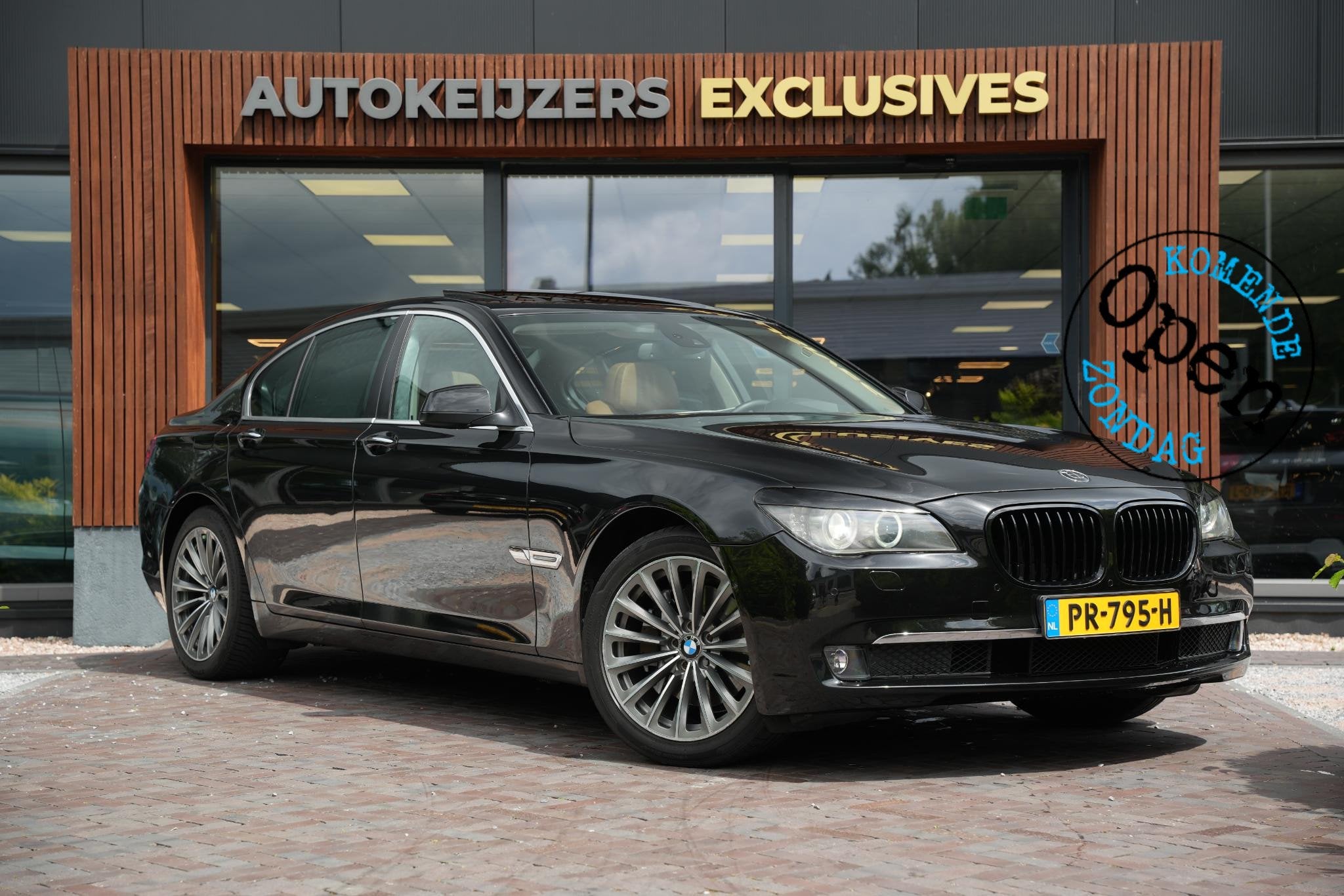 BMW 7-serie 730d High Executive Schuifdak Leer HeadUp Lane A, Auto's, Automaat, Achterwielaandrijving, Gebruikt, Euro 6