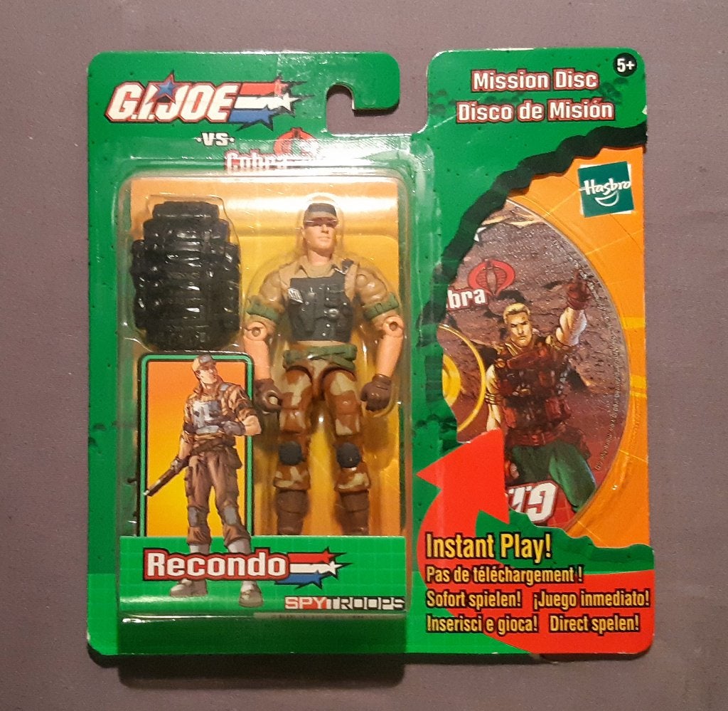 G.I. Joe Gijoe Vs Cobra Spy Troops Mission Disk Recondo, Verzamelen, Verzenden, Gebruikt