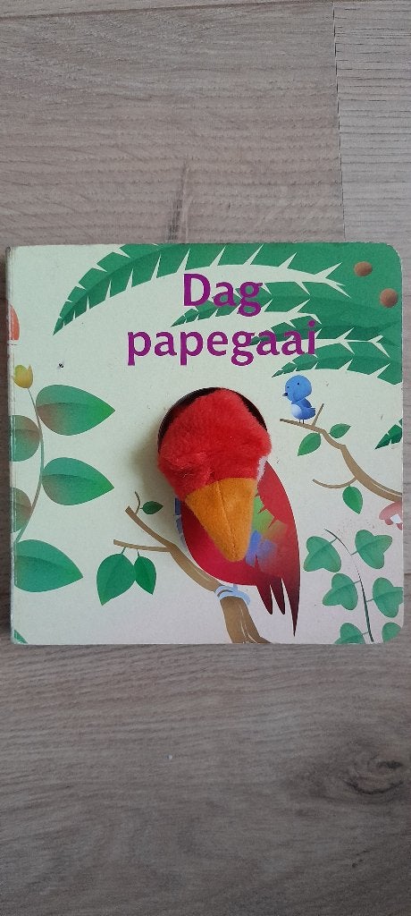 Boekje papegaai, Boeken, Gelezen, Beebooks, Ophalen of Verzenden, 2 tot 3 jaar