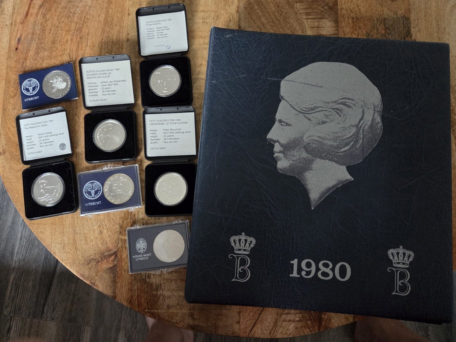 Beatrix album met zilver (compleet), Setje, Koningin Beatrix, Zilver, Euro's