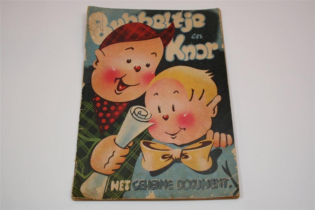 Bubbeltje en Knor — Vintage Prentenboek 1943, Boeken, Ophalen of Verzenden, Gelezen