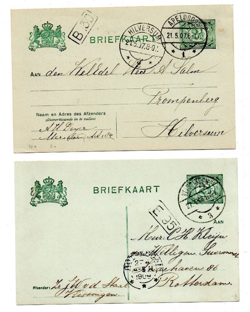 K470 post (waarde) stukken, stempels, Ophalen of Verzenden
