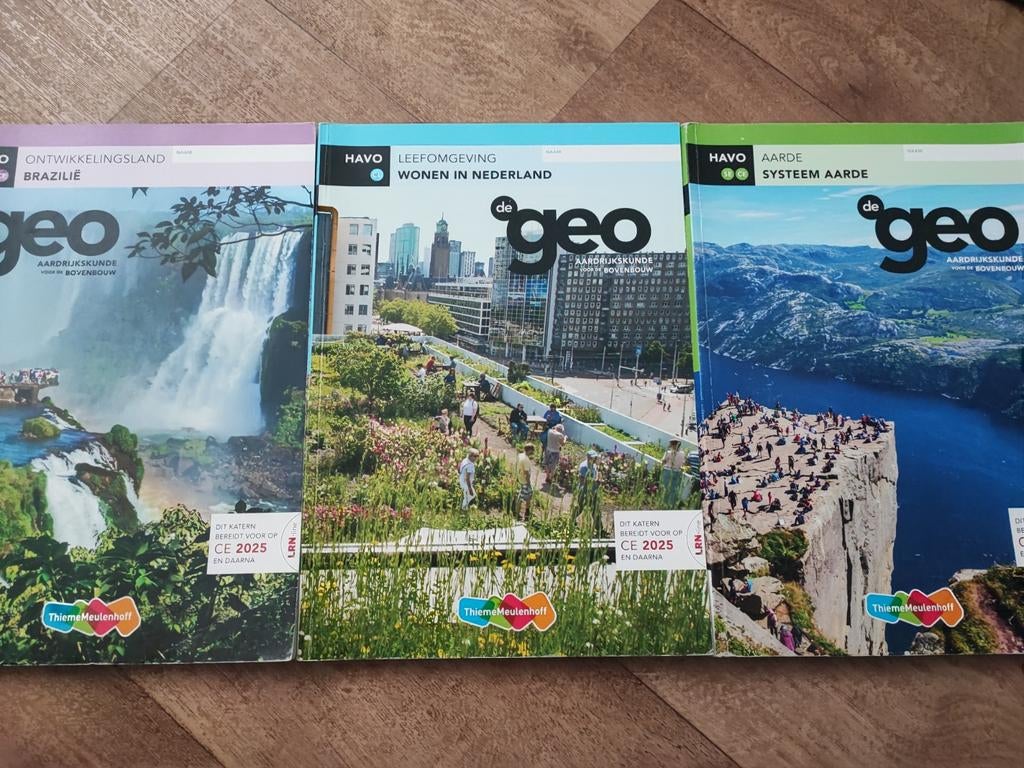 De geo LRN line havo, Ophalen, Zo goed als nieuw, HAVO, Aardrijkskunde
