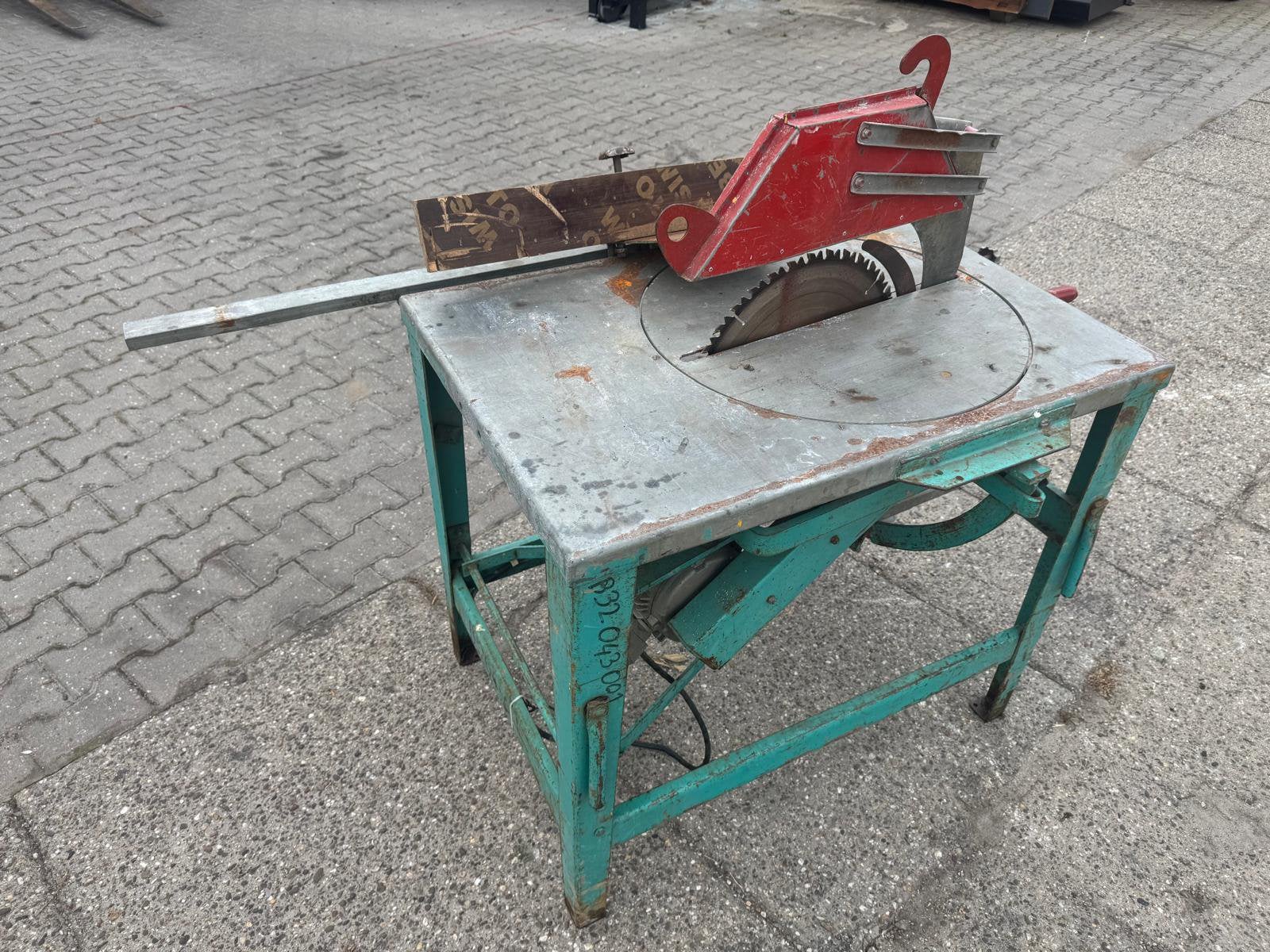 Gjerde Zaagtafel cirkelzaag 380v tafelzaag, Doe-het-zelf en Verbouw, Ophalen, Cirkelzaag, Zo goed als nieuw, 30 tot 70 mm