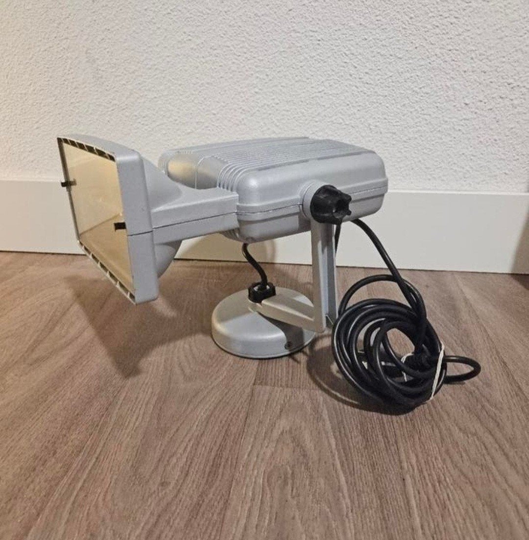 Vintage Industriële Lival Halogeenspot - Finland, Huis en Inrichting, Overige merken, Gebruikt, Grijs, Industrieel