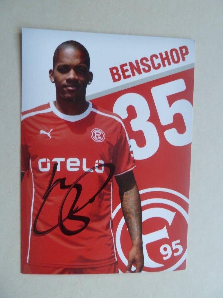 Spelerskaart. Charlison.Benschop  Fortuna Dusseldorf, Ophalen of Verzenden, Zo goed als nieuw, Buitenlandse clubs, Spelerskaart