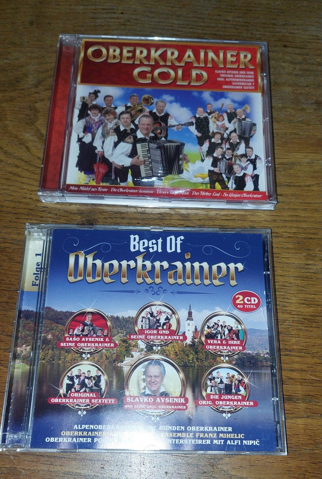 Oberkrainer blaasmuziek. 2 cd's krasvrij., Verzenden, Zo goed als nieuw, Europees