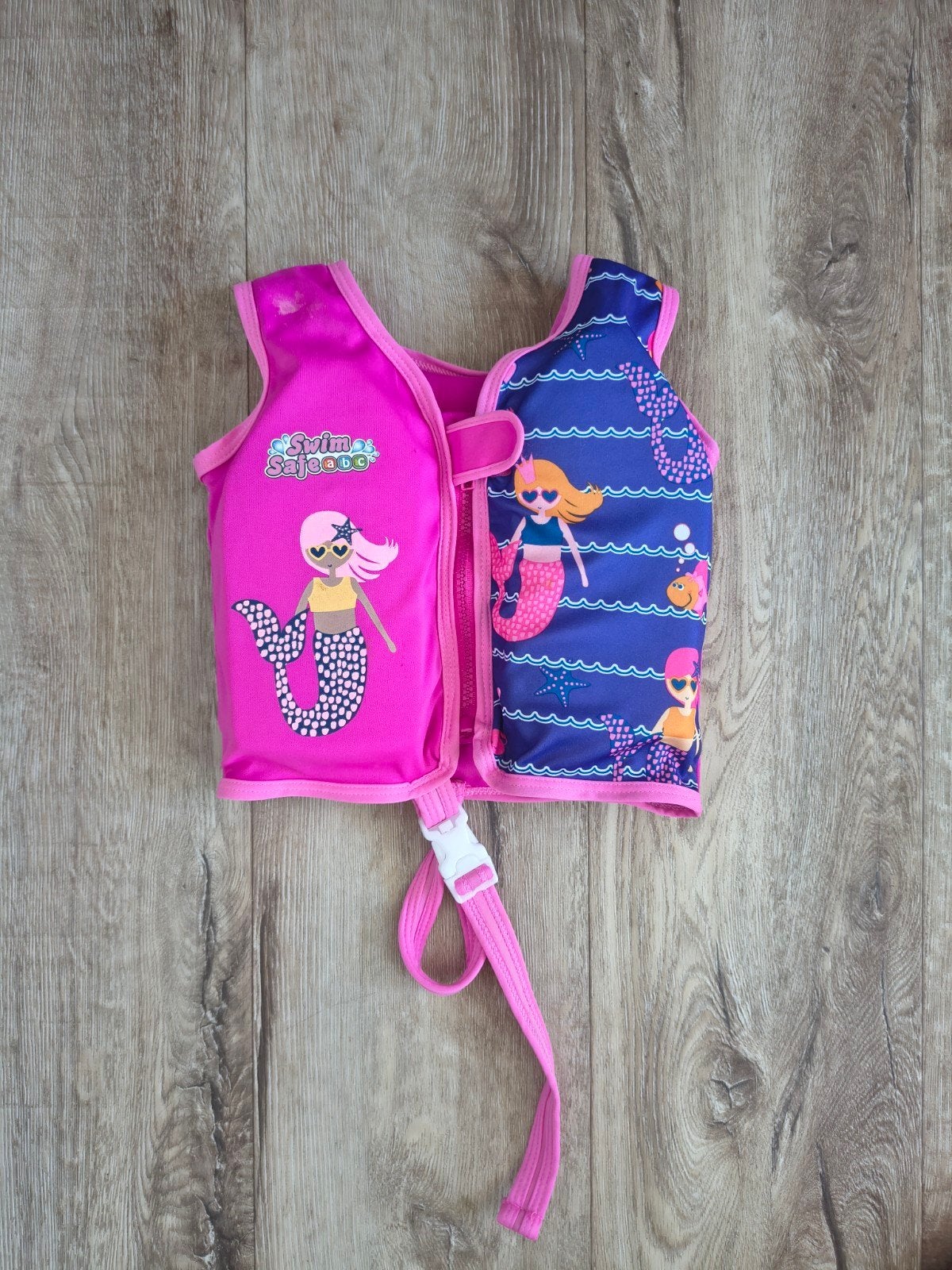 Mooi roze Swim Safe ABC zwemvest, drijfvest, maat 11-18 kg., Kinderen en Baby's, Kinderkleding | Kinder-zwemkleding, One size