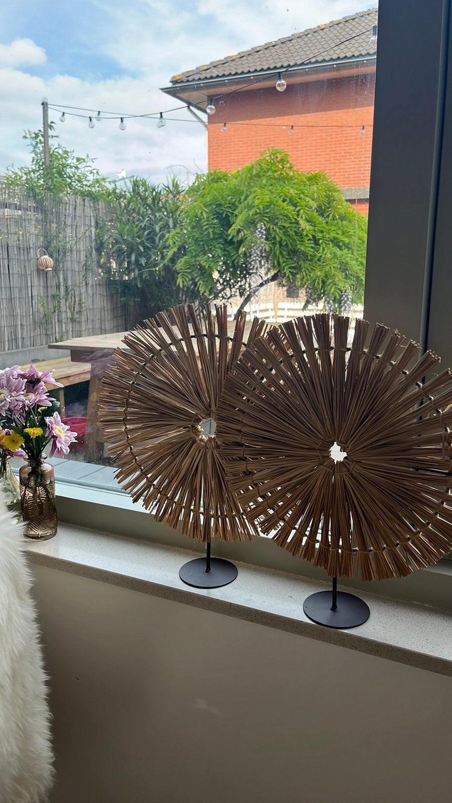 Decoratie boho op standaard, Ophalen, Zo goed als nieuw