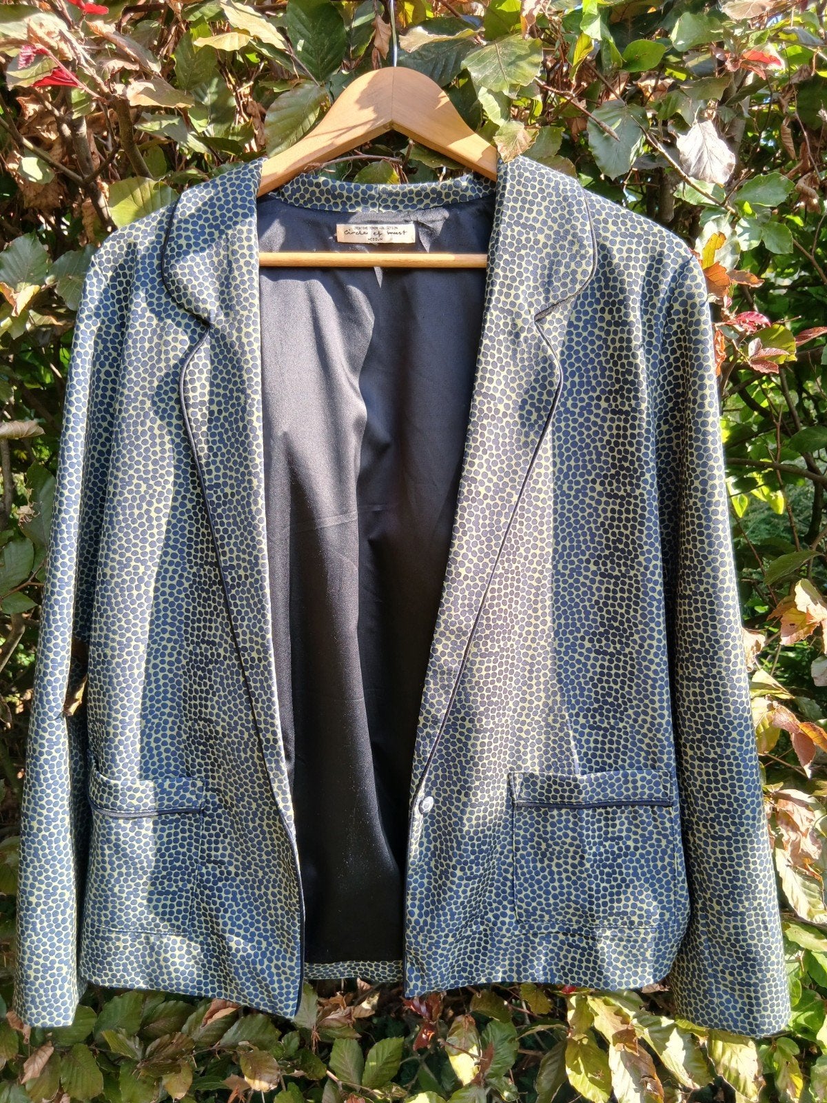 Circle of trust blazer maat M, groen blauw jasje, Ophalen of Verzenden, Zo goed als nieuw, Maat 38/40 (M), Blauw