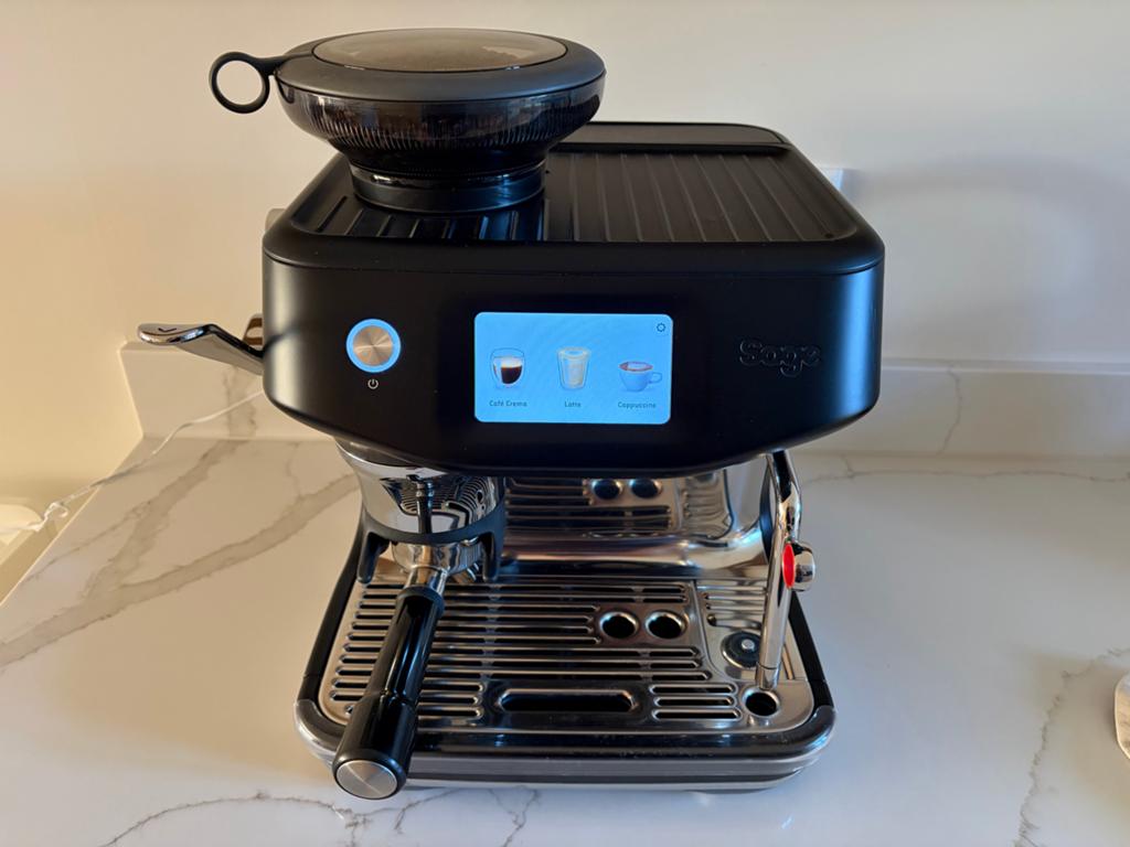 Sage Barista Touch️ Impress met koude extractie + extra's, Witgoed en Apparatuur, Koffiezetapparaten, Zo goed als nieuw, Koffiebonen