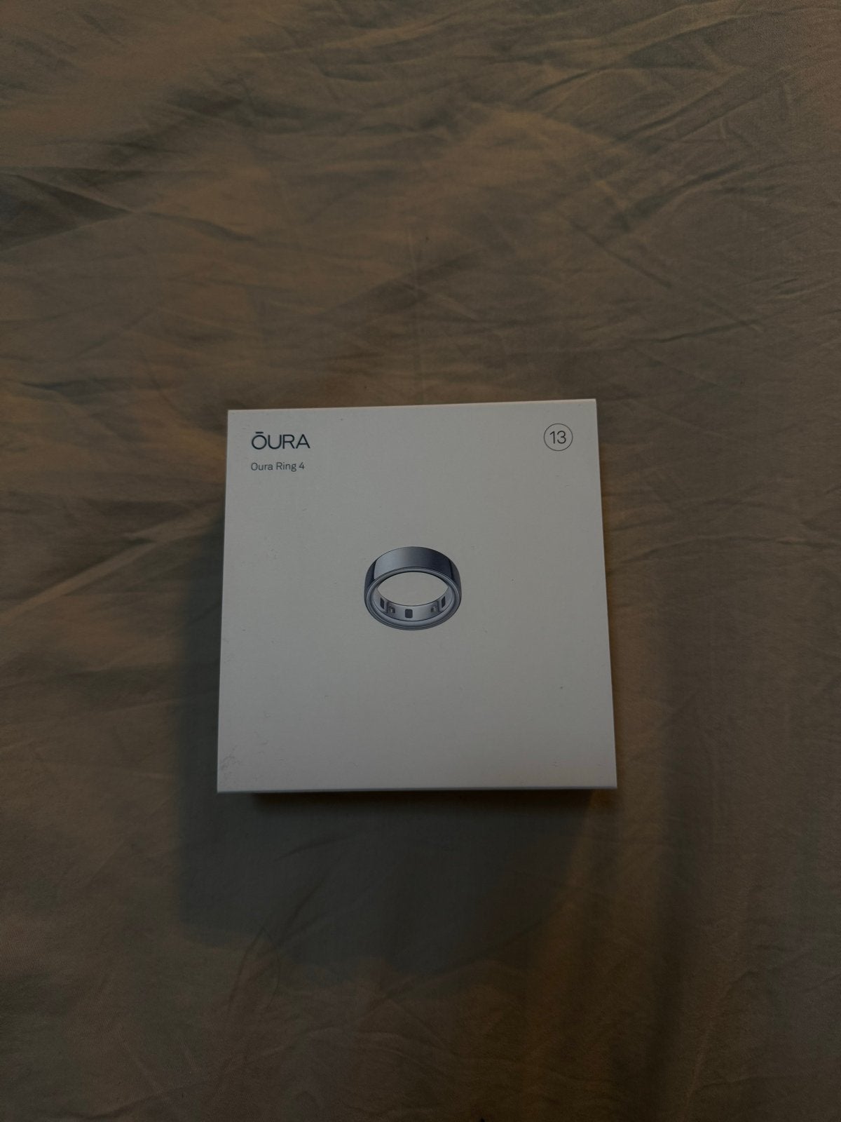Oura Ring 4 Zilver - Maat 13 (New/Unopened), Overige materialen, 20 of groter, Nieuw, Ophalen of Verzenden
