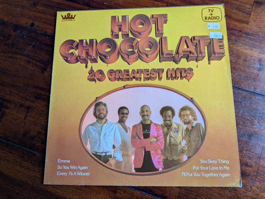 LP - Hot chocolate - 20 Greatest Hits, Ophalen of Verzenden, Zo goed als nieuw, Pop, LP