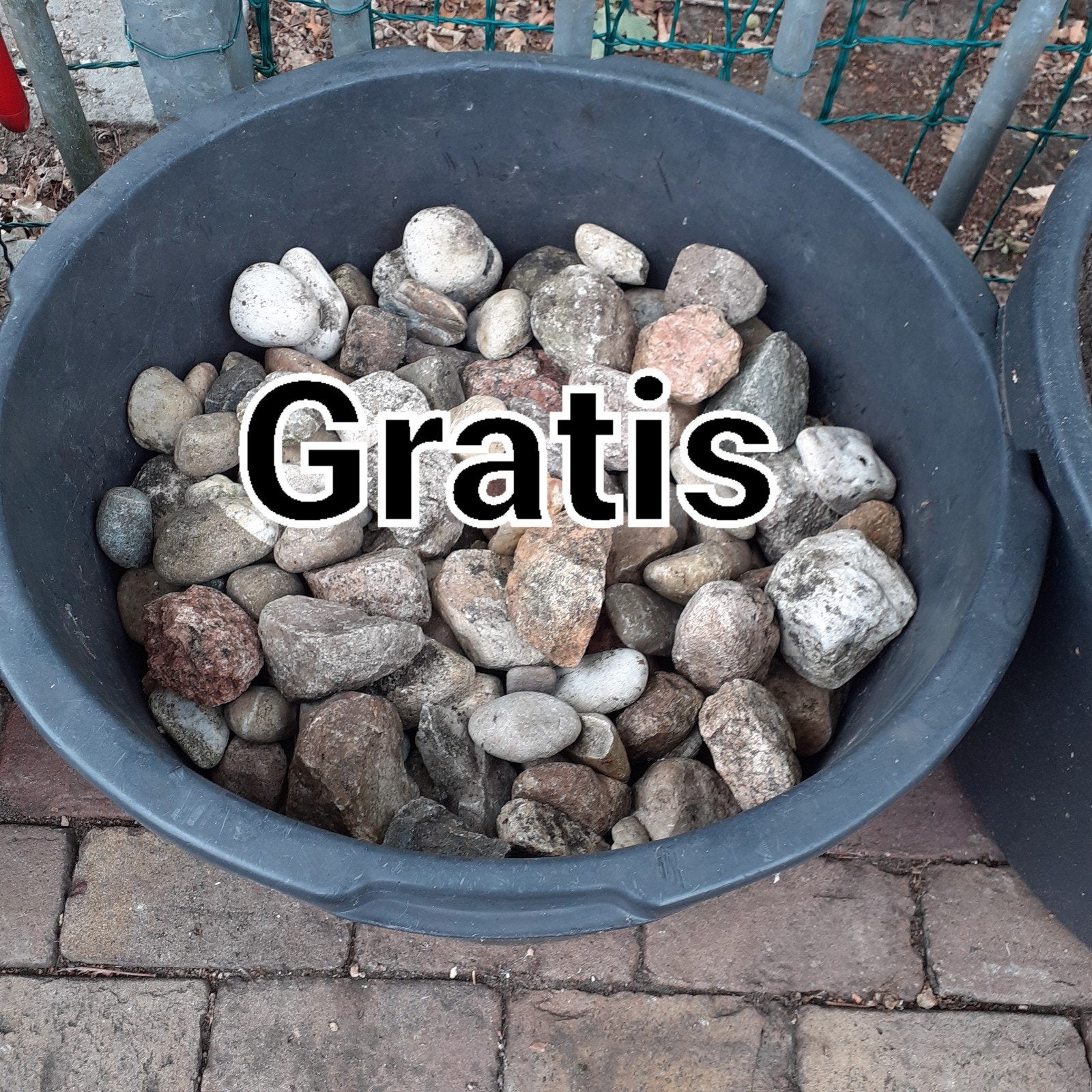 Keien gratis, Ophalen, Gebruikt, Kei