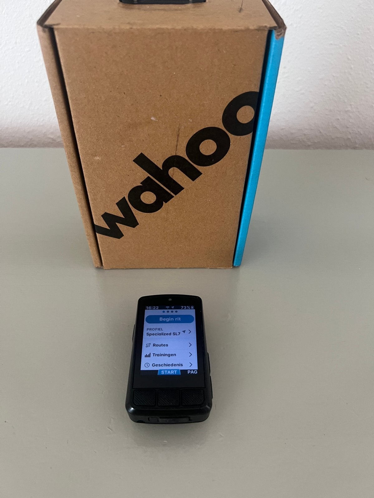 NIEUWSTAAT Wahoo ELEMNT BOLT V3 GPS kleur navigatie, Fietsen en Brommers, Ophalen of Verzenden, Draadloos, Zo goed als nieuw