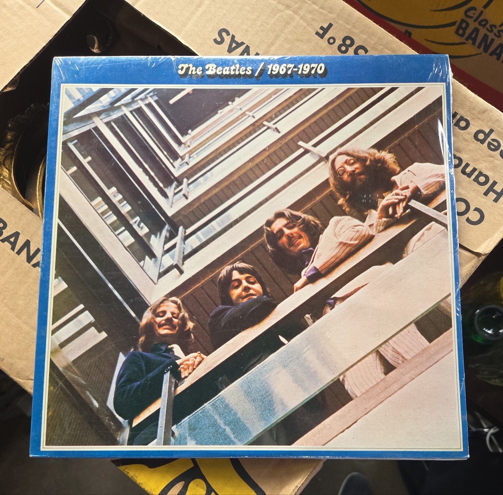The Beatles 1967 - 1970 Blue Album 1973 in seal ongeopend, Ophalen of Verzenden, Nieuw in verpakking