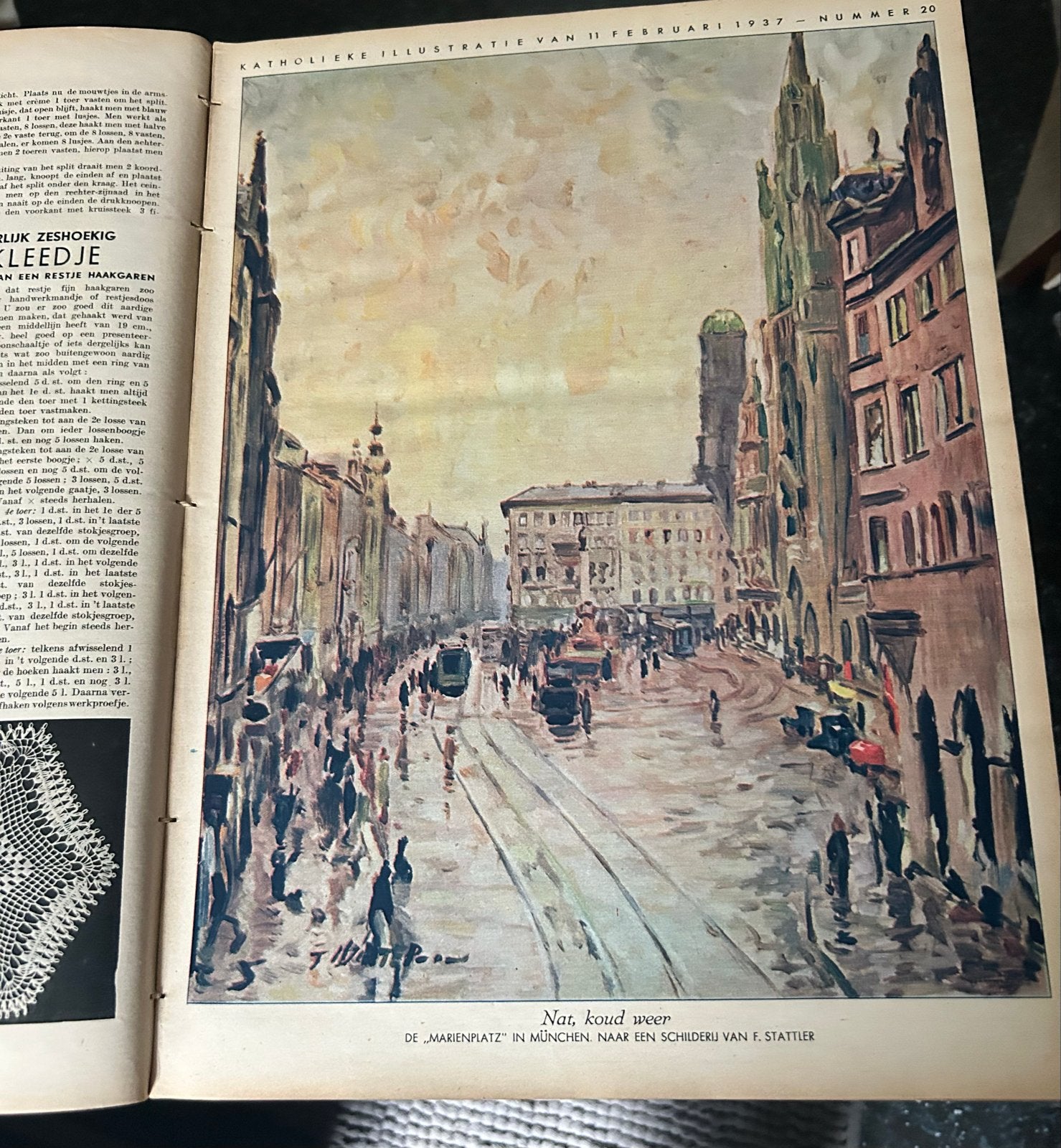 Katholieke Illustratie - 11 februari 1937 - Nummer 20, Ophalen of Verzenden, Gelezen, Overige typen