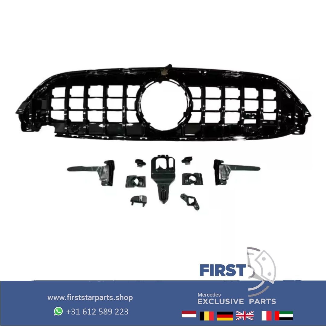 W236 C236 A236 CLE AMG GT GRIL VOORBUMPER PANAMERICANA GRILL, Gebruikt, -, Ophalen of Verzenden, -