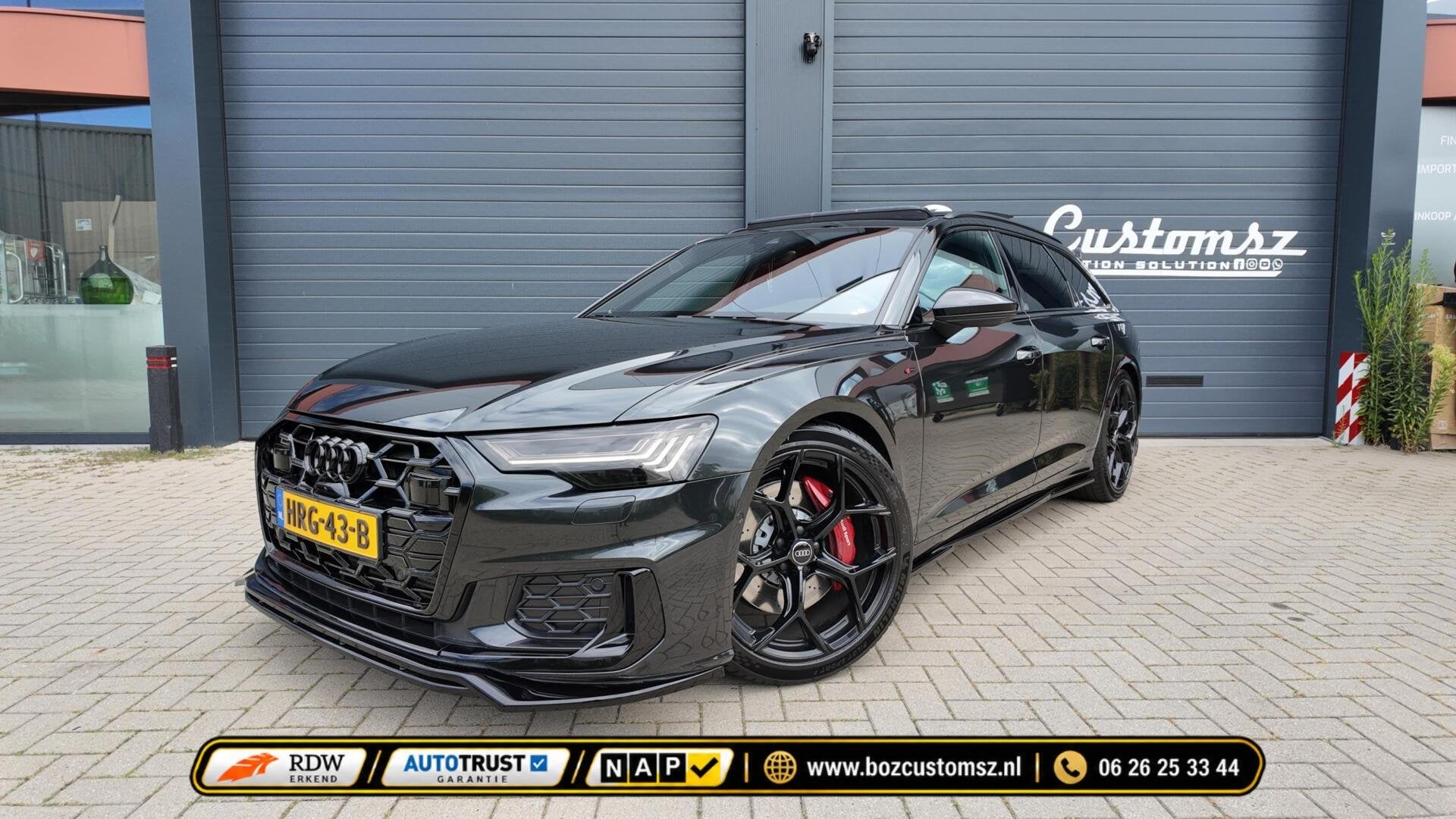 Audi A6 Avant 55 TFSI e quattro Competition RS-Zetels/D.Ond, Auto's, Automaat, Dealer onderhouden, Gebruikt, 4 cilinders