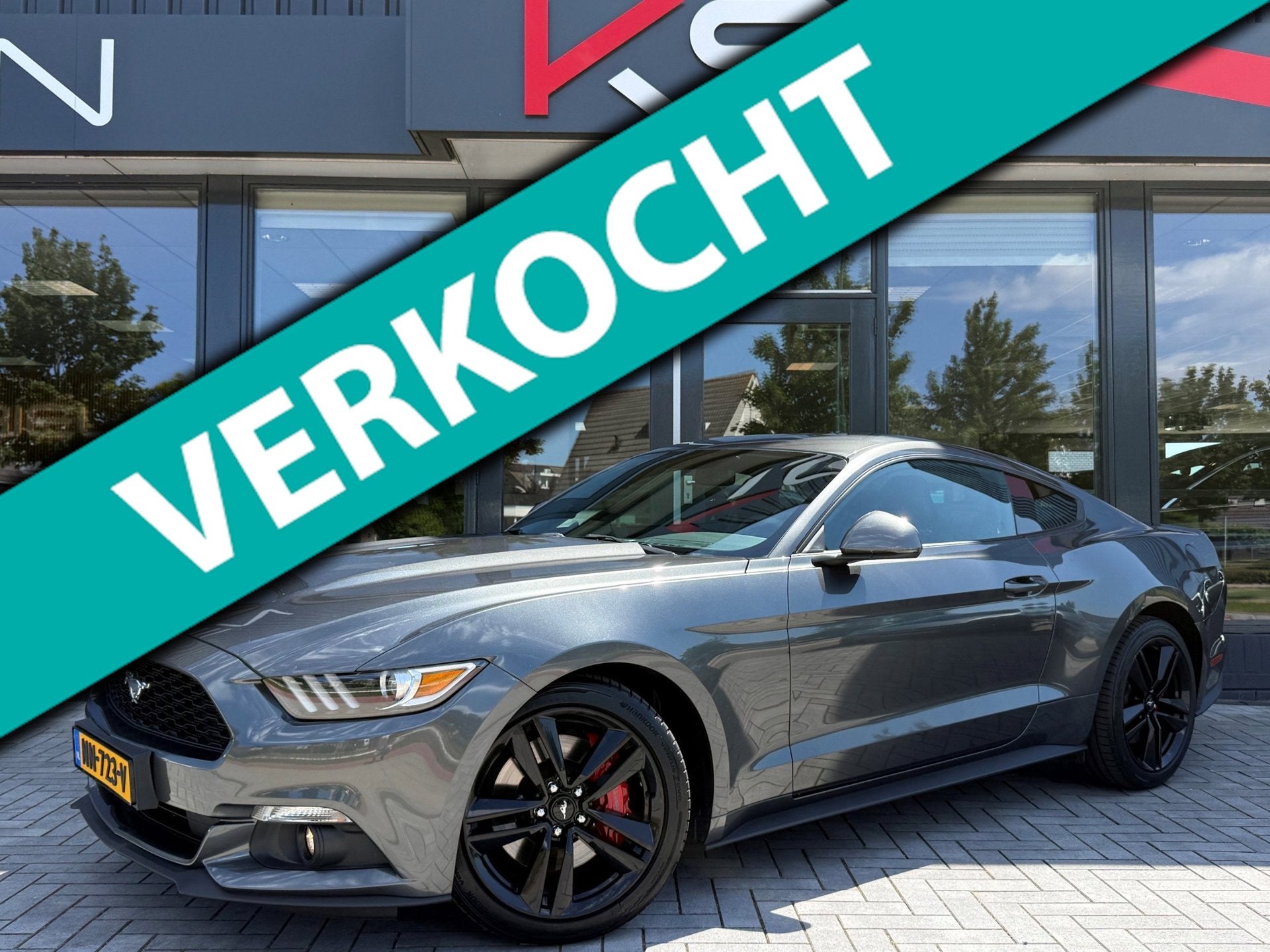Ford Mustang Fastback 2.3 EcoBoost Nap ABC Camera Leder, 13 km/l, Achterwielaandrijving, Gebruikt, 4 stoelen