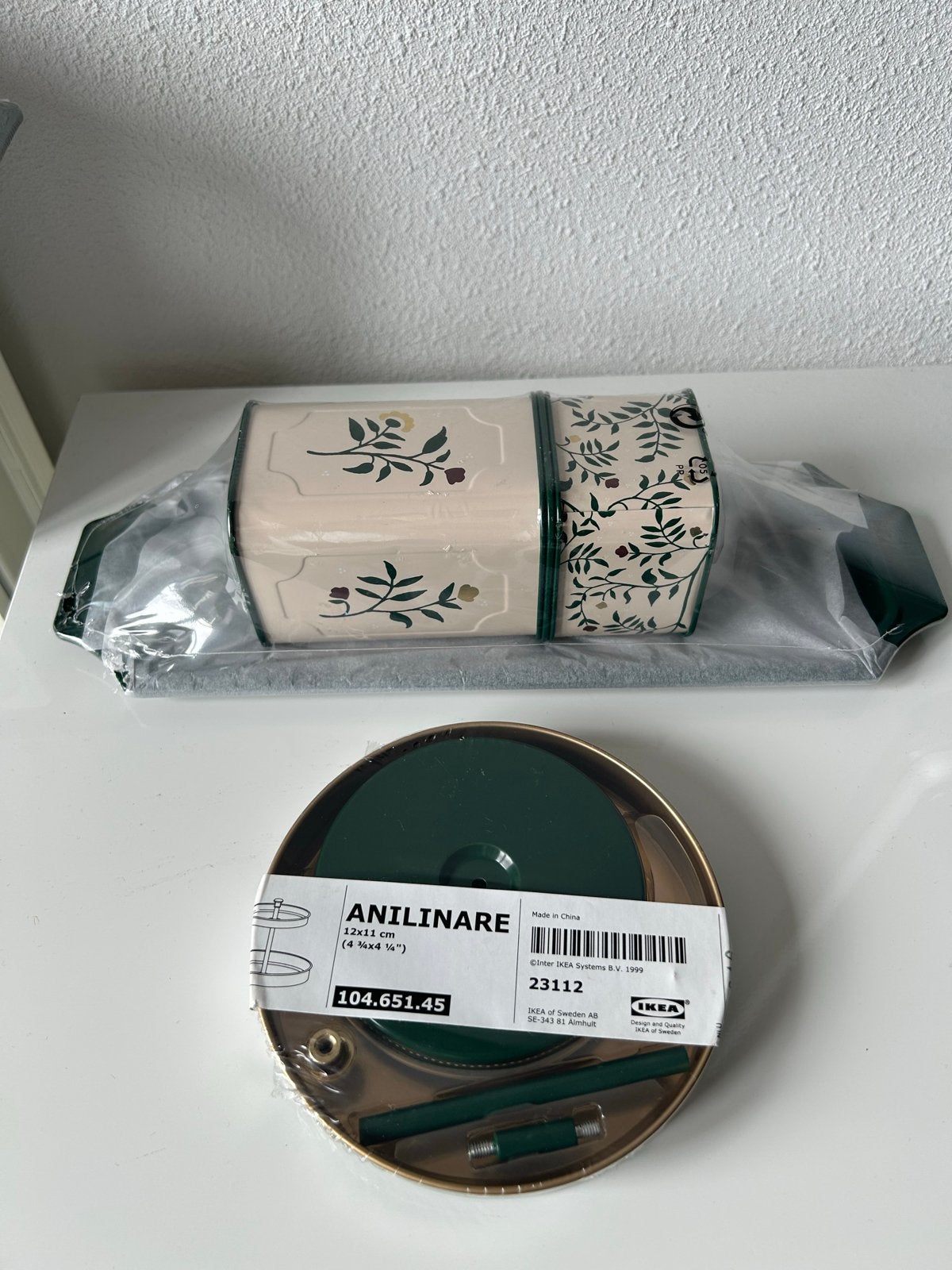 NIEUW: IKEA ANILINARE-set (Buro-organizer + Etagère) Vintage, Ophalen of Verzenden, Nieuw