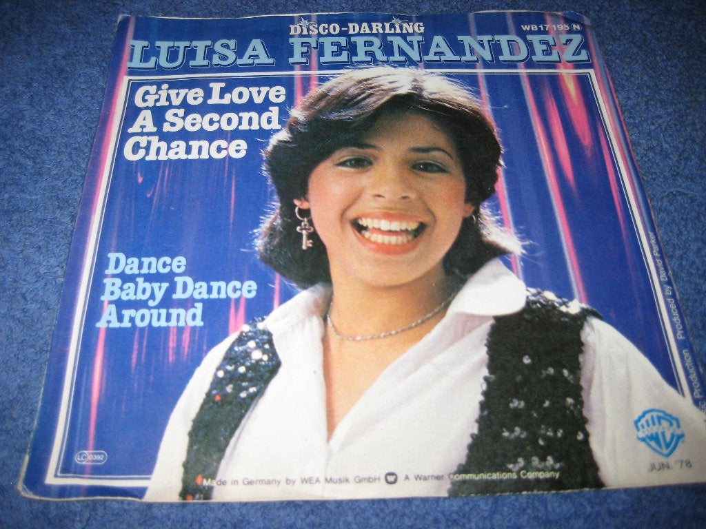 Luisa Fernandez: Give love a second chance, Ophalen of Verzenden, Zo goed als nieuw, Pop