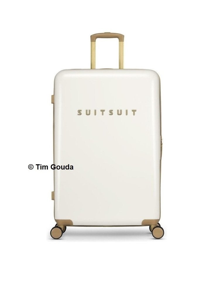 ✅ SUITSUIT Fusion White Swan koffer 76 cm - NIEUW, Hard kunststof, 45 tot 55 cm, Nieuw, Ophalen of Verzenden