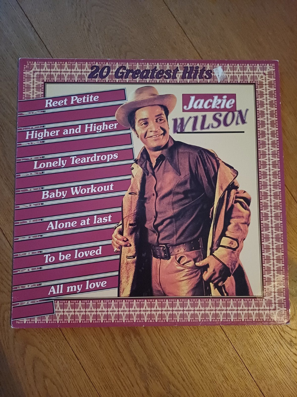 20 Greatest Hits Jackie Wilson, Cd's en Dvd's, Vinyl | Pop, Zo goed als nieuw, 12 inch, Ophalen of Verzenden