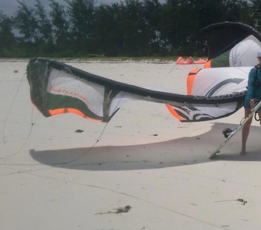 Cabrinha switchblade 12m, Gebruikt, Geen board, Ophalen of Verzenden, Kite