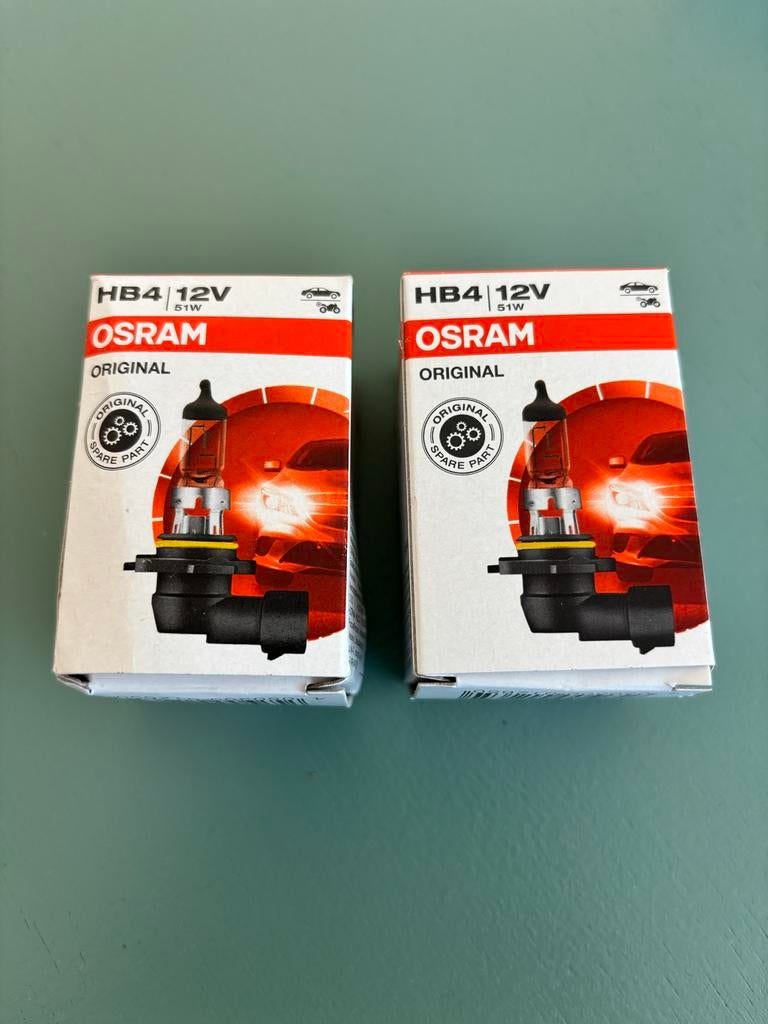 Osram 2 autolampen HB4 12V 51W, Ophalen of Verzenden, Nieuw, Volvo