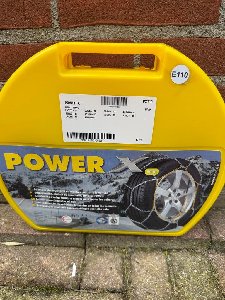 Sneeuwkettingen Power X, nieuw en ongebruikt, Ophalen of Verzenden, Nieuw