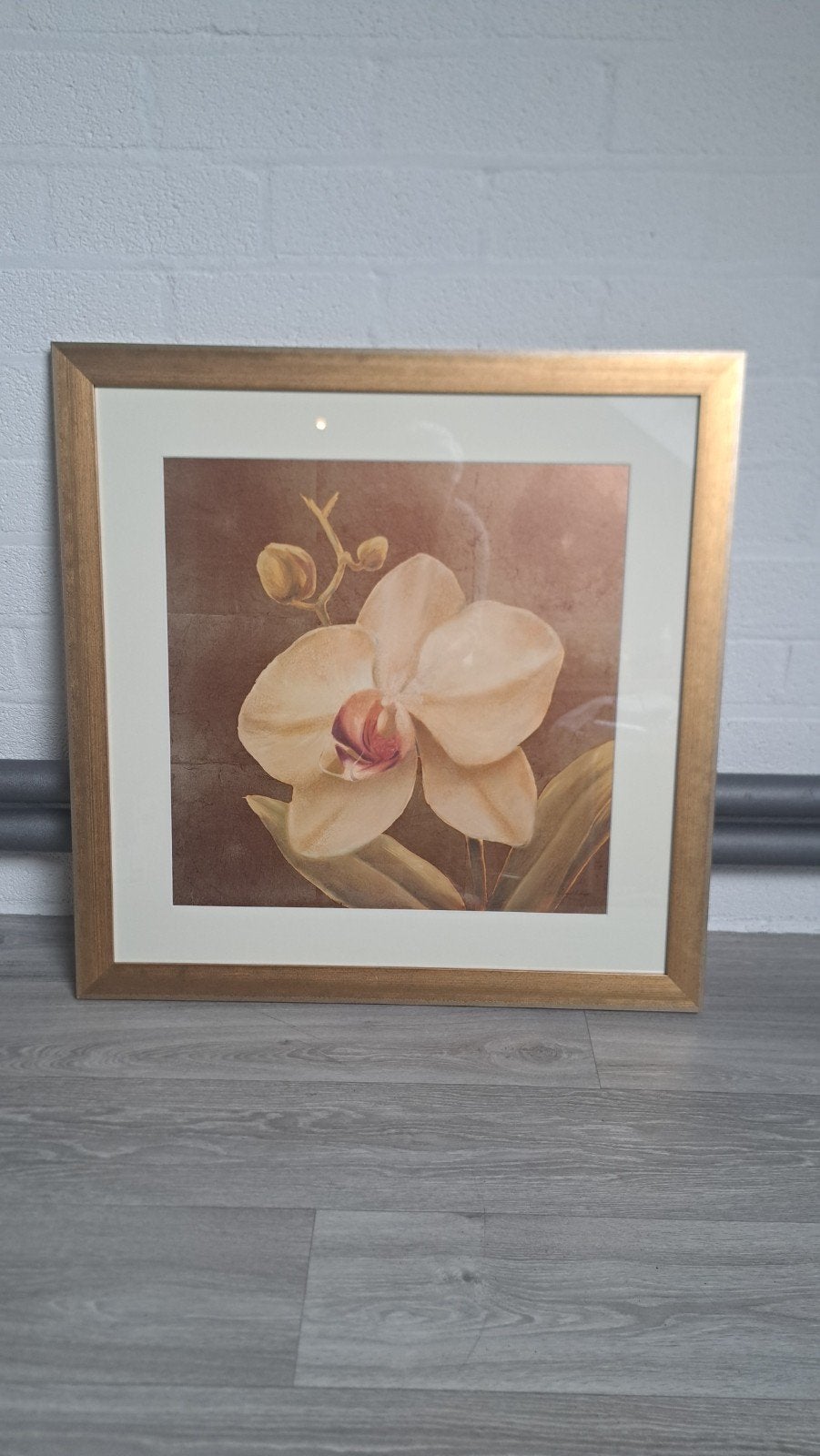 Groot schilderij., Huis en Inrichting, Ophalen, Zo goed als nieuw, Hout