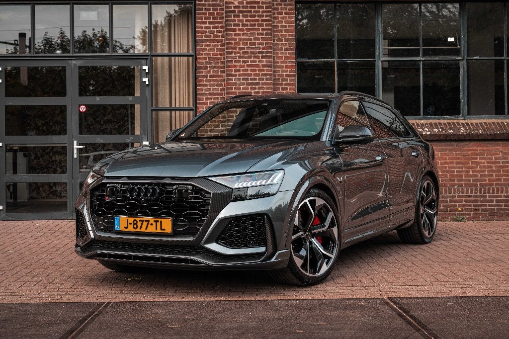 Audi RS Q8 Dynamic Plus | Keramisch | Carbon | B&O3D | 360, Auto's, Audi, Particulier, RSQ8, 360° camera, 4x4, ABS, Achteruitrijcamera