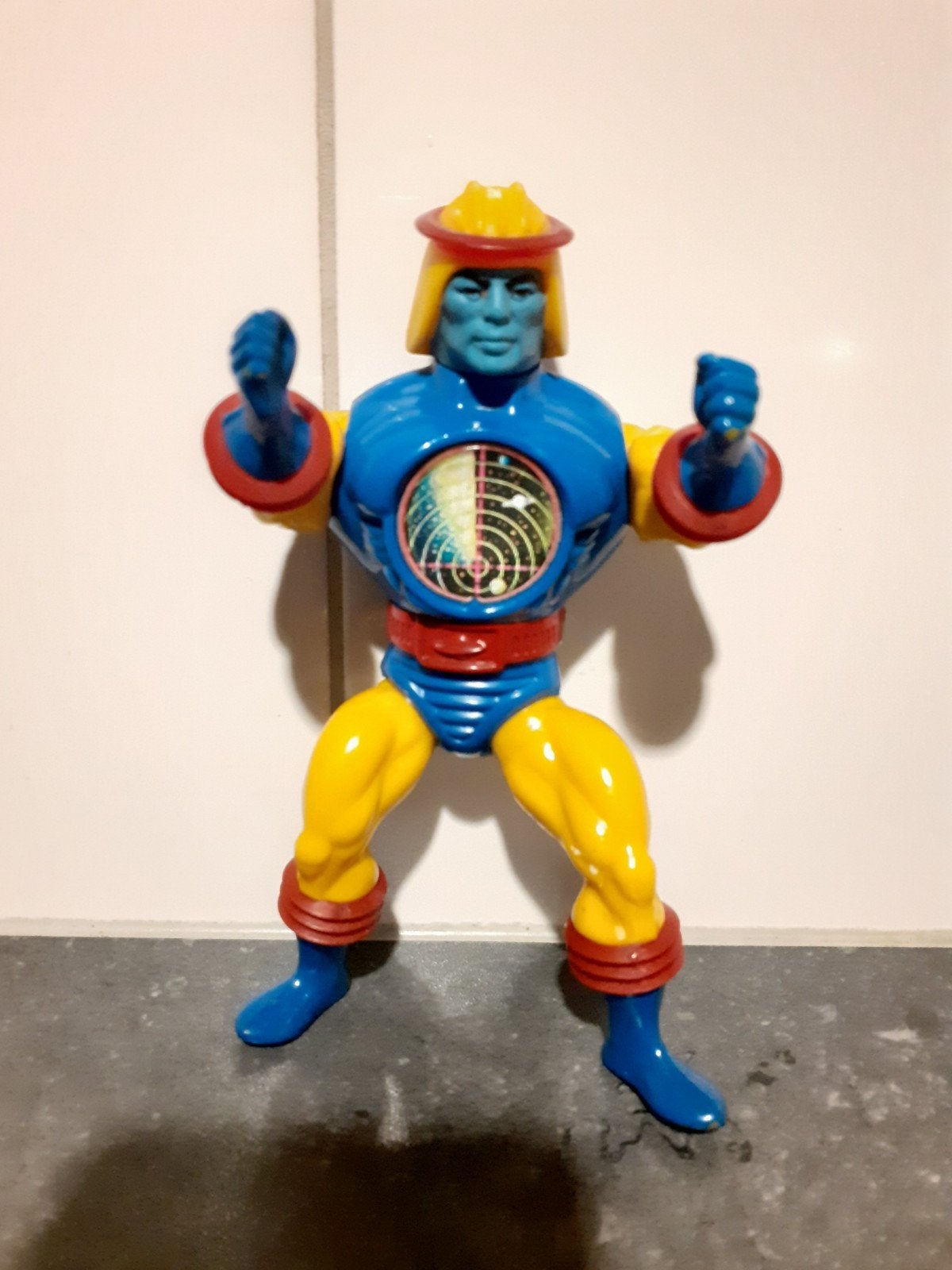 Vintage He-Man Figuur - Man-E-Faces Actiefiguur, Ophalen of Verzenden, Gebruikt