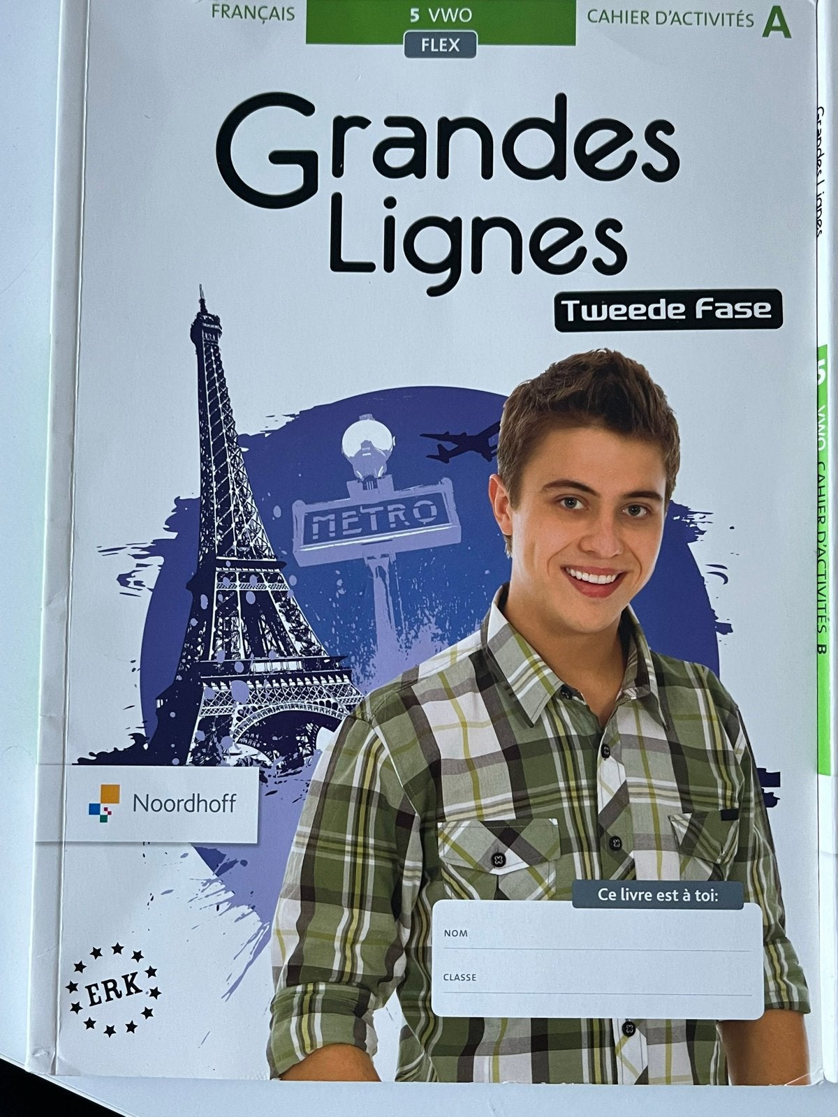 Grandes Lignes 5 VWO Frans werkboek, Boeken, Ophalen of Verzenden, Alpha, Zo goed als nieuw, WO