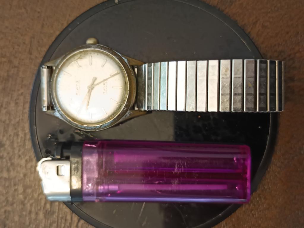 Vintage Plato Automatic 17 Rubis Incabloc Polshorloge, Overige merken, Staal, Met bandje, Polshorloge