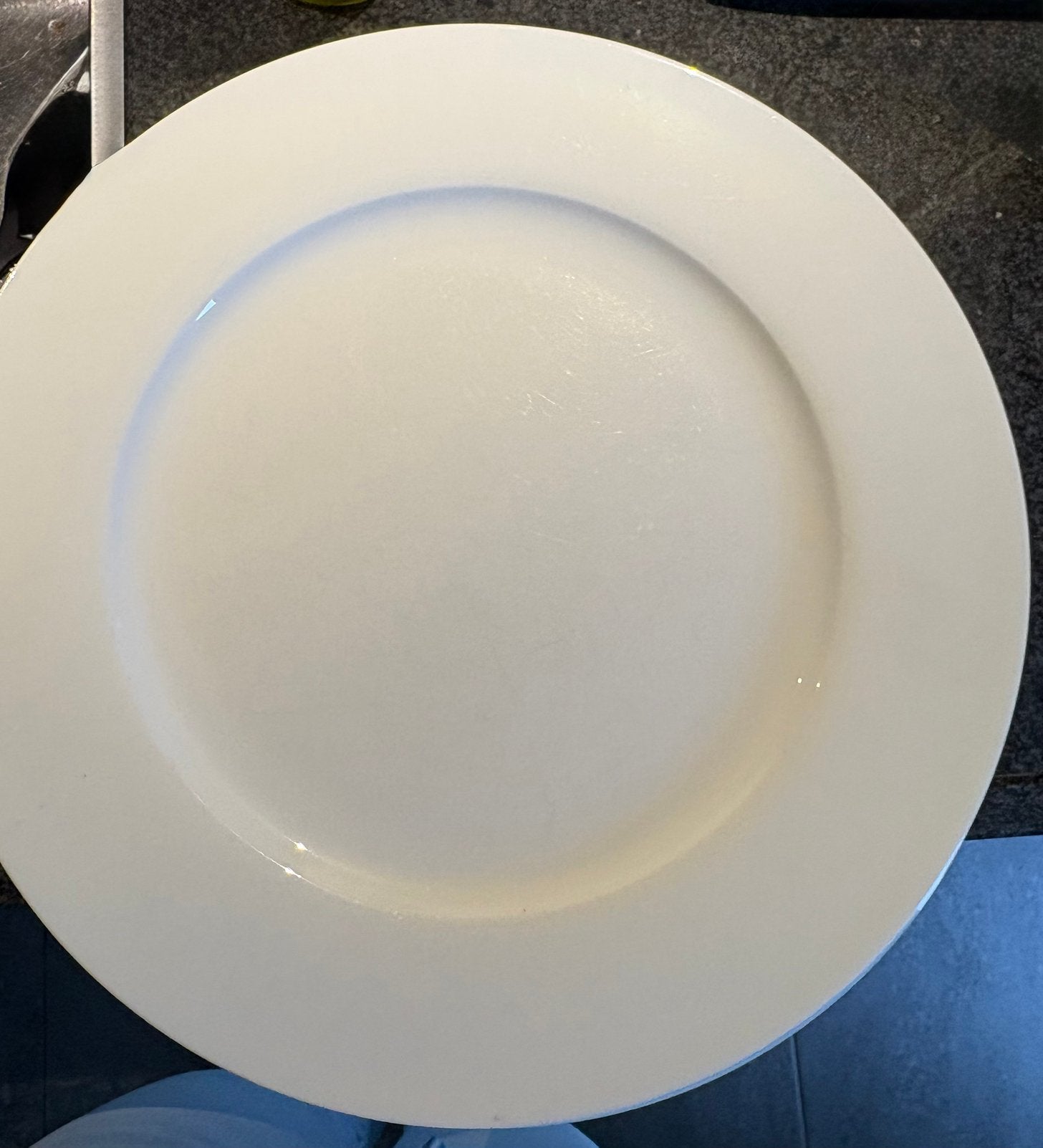 14 diner borden smaak 28 cm wit, Overige materialen, Gebruikt, Overige merken, Ophalen of Verzenden
