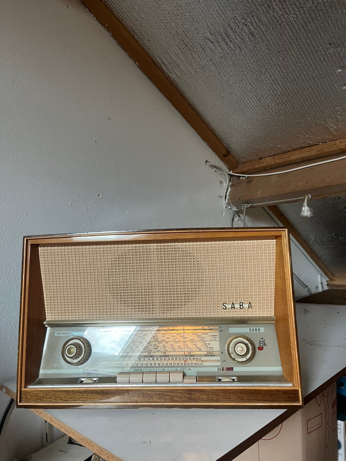 Saba SABA- VILLINGEN-II Radio, Ophalen