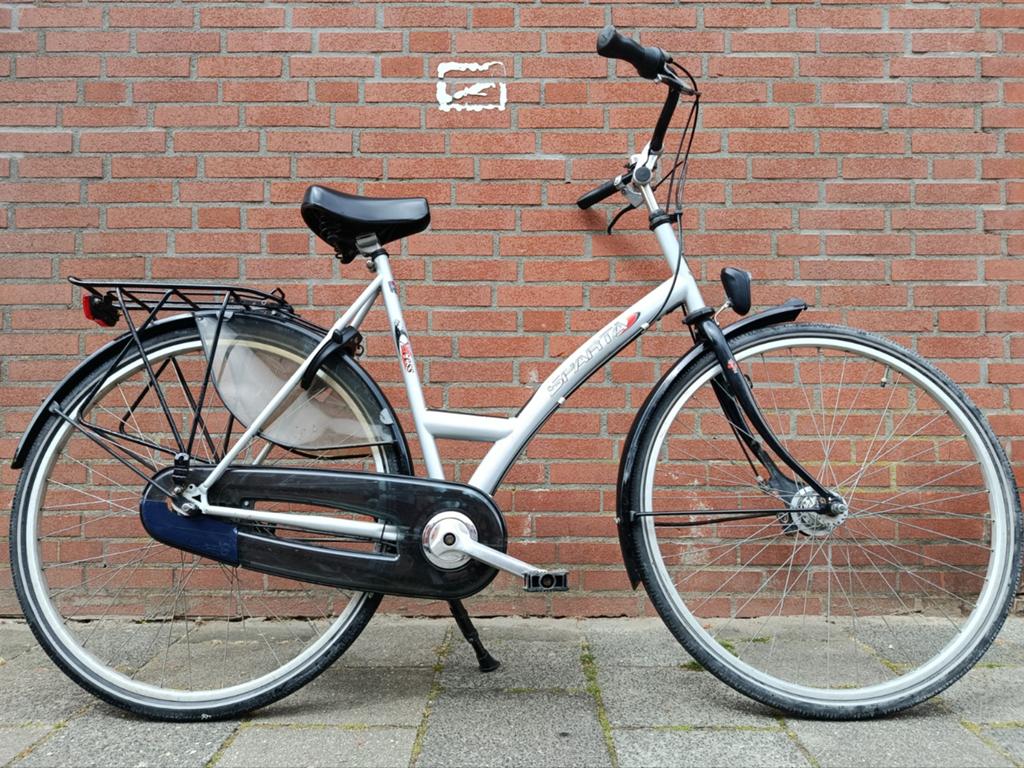 Damesfiets Sparta X-Cess
7 versnellingen,slot, verlichting, Ophalen, Sparta, Versnellingen, 56 cm of meer