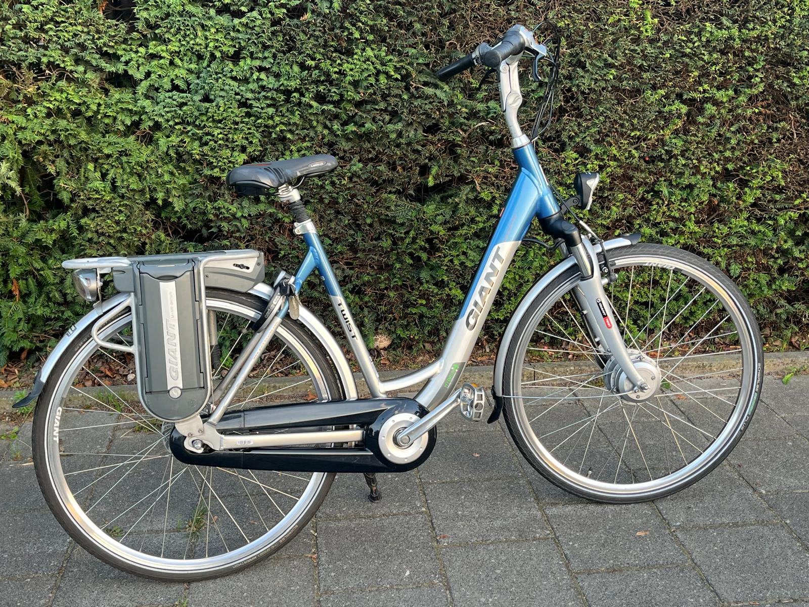 Goede Elektrische Fiets Giant double accu’s, Ophalen, Gebruikt, Giant, 47 tot 51 cm