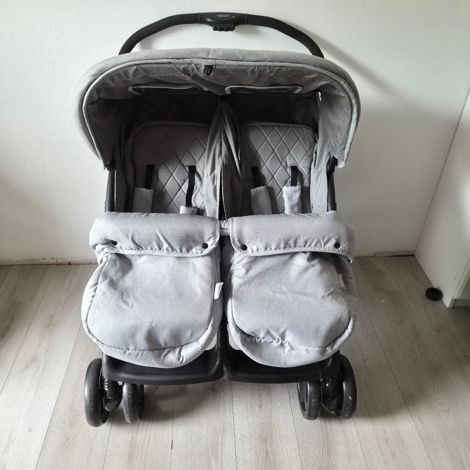 Lorelli twin tweeling buggy 2x gebruikt, Ophalen, Kinderwagen of Buggy