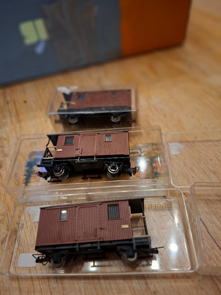 Eggerbahn wagonnetjes/lorries, Hobby en Vrije tijd, Modeltreinen | H0, Ophalen, Gelijkstroom, Locomotief, Overige merken