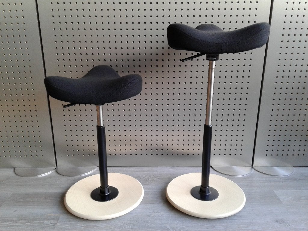2x Variér (Stokke) Move (Medium) (Zwart), Als Nieuw!, Zwart, Ophalen of Verzenden, Zo goed als nieuw, Variér