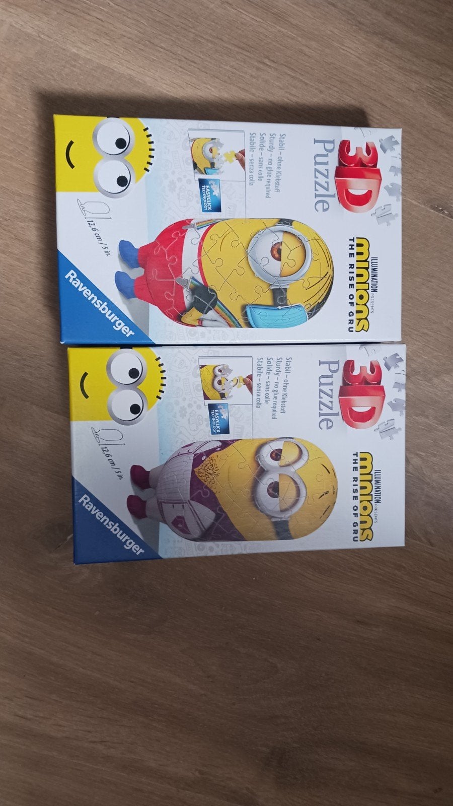 Ravensburger 3D Minions Puzzel - The Rise of Gru, Ophalen of Verzenden, Minder dan 500 stukjes, Nieuw, Rubik's of 3D-puzzel