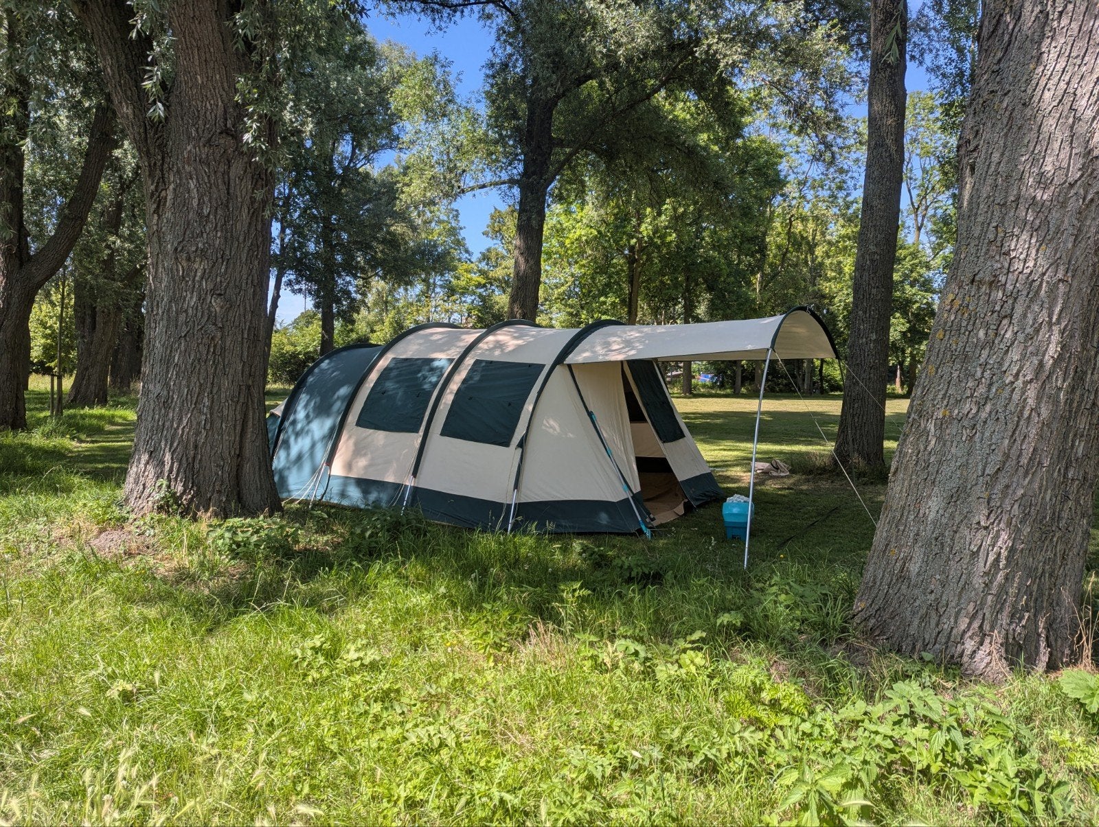 Obelink 6-persoons katoenen tent, Caravans en Kamperen, Tenten, Ophalen