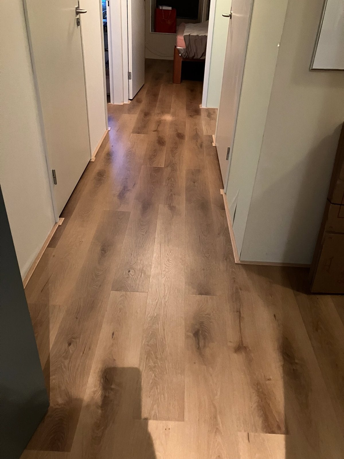 PVC vloer ca 75 m2, Ophalen, Overige typen, Zo goed als nieuw, 10 m² of meer