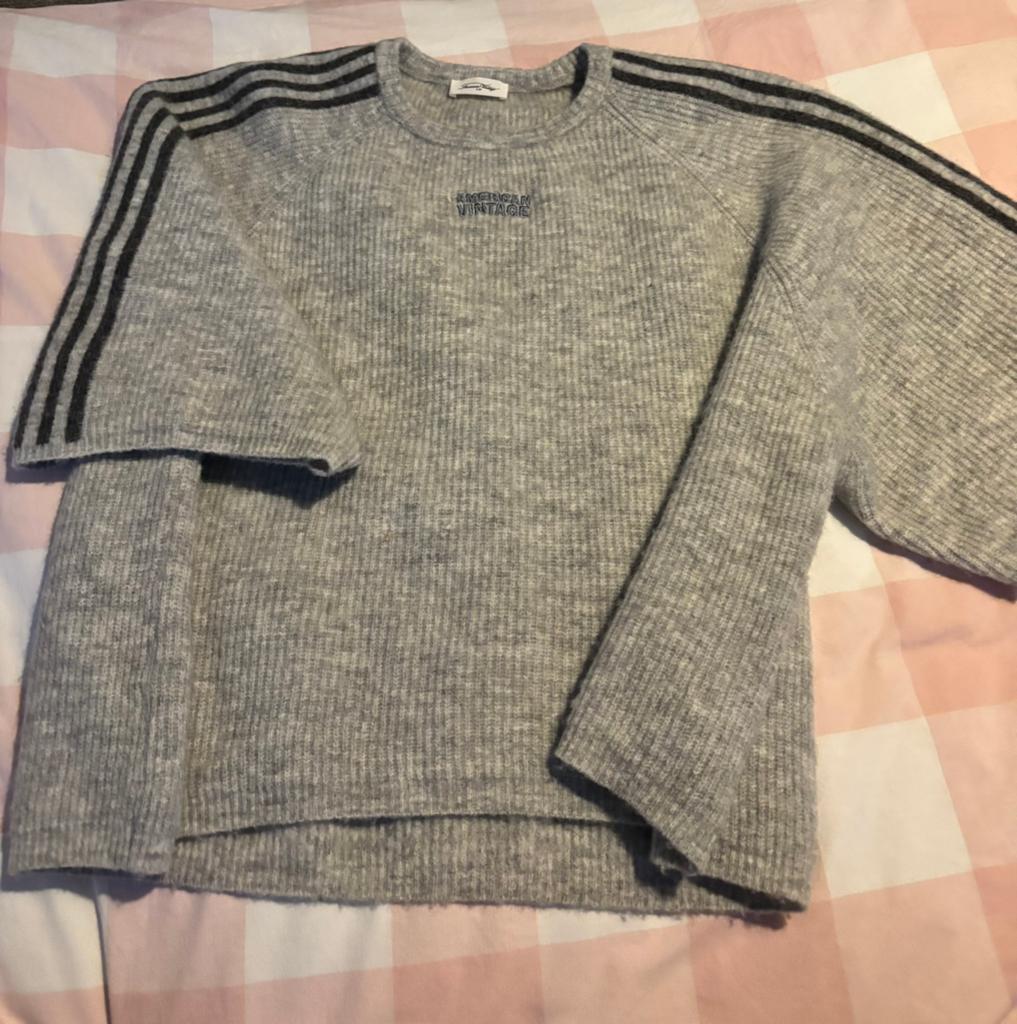 American vintage trui M/L, Ophalen of Verzenden, Zo goed als nieuw, Maat 38/40 (M), Grijs