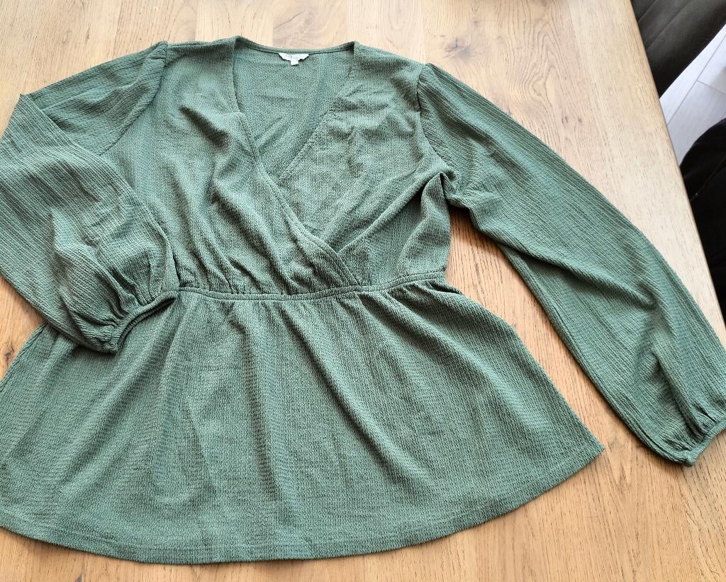 Nieuwe groene tuniek M&S mode maat L, Maat 42/44 (L), Nieuw, Ophalen of Verzenden, MS Mode